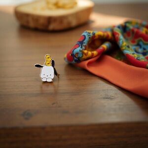 NEW!! ✮ Hello Kitty Collectors Pochacco Enameled Pin • Gift • Retro